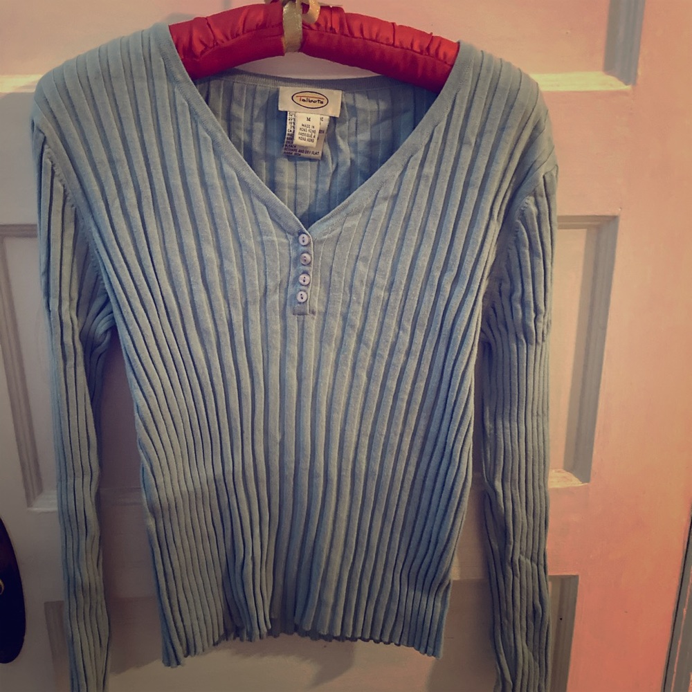 Ribbed Silk sweater